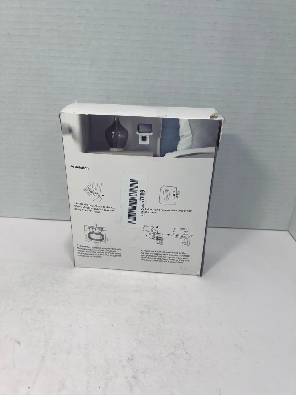 Unlisted AC Outlet Mount - Black and White